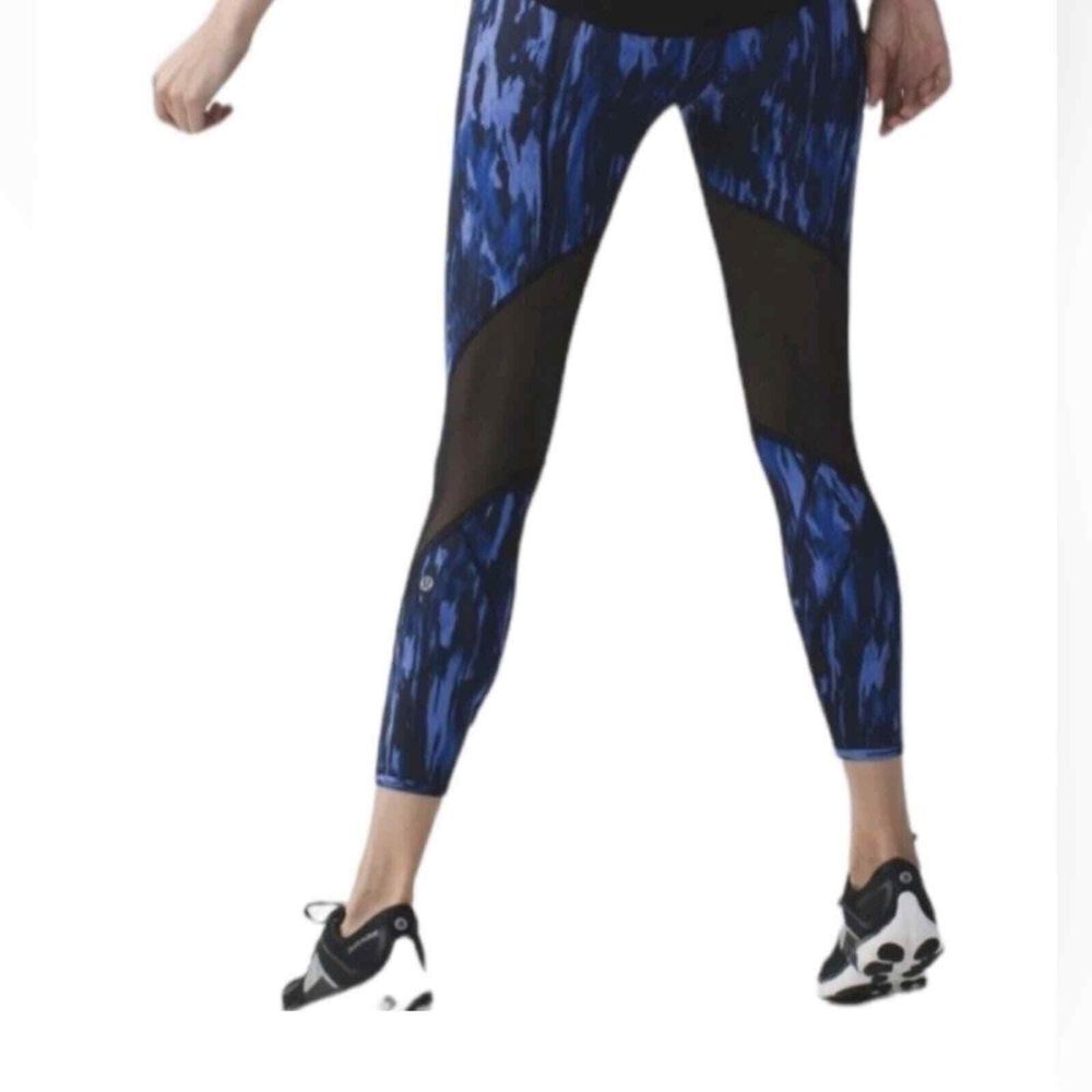 LULULEMON ALL-MESHED UP 7/8 tights‎ size 4